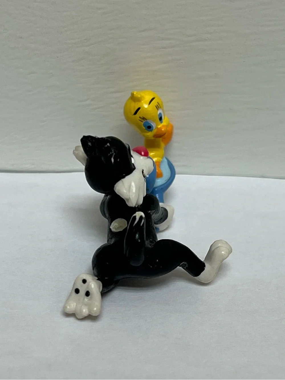 Vintage Looney Tunes Sylvester & Tweety Bird Cake Topper Figure